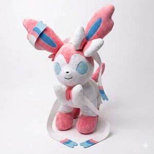 Build-A-Bear Pokemon Sylveon Plush 17" Working Sound Eeveelution Stuffed Animal
